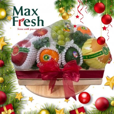 กระเช้าผลไม้ พรีเมี่ยมตลาดไท