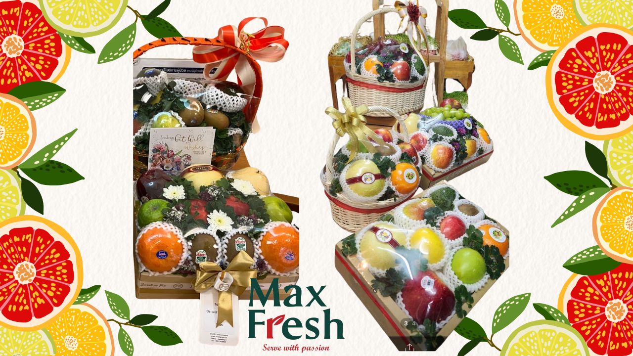 จัดกระเช้าผลไม้ premium จัดกระเช้าผลไม้ premium